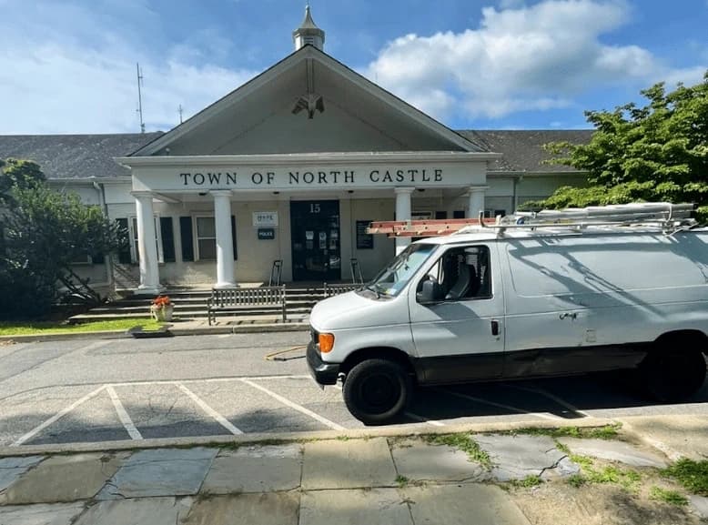 Lorain Power Washing commercial cleaning team at work in Lorain business district